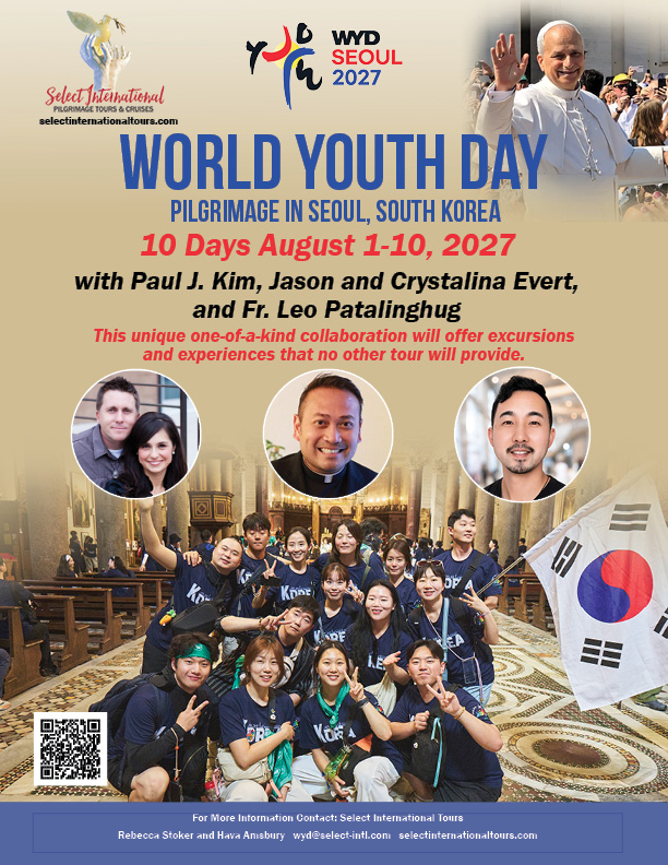 World Youth Day Fr. Leo, Paul Kim, Jason Evert 2027